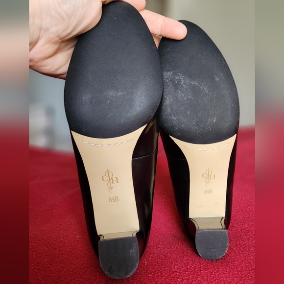 Cole Haan Black Leather Pumps - 8.5 - Picture 6 of 8